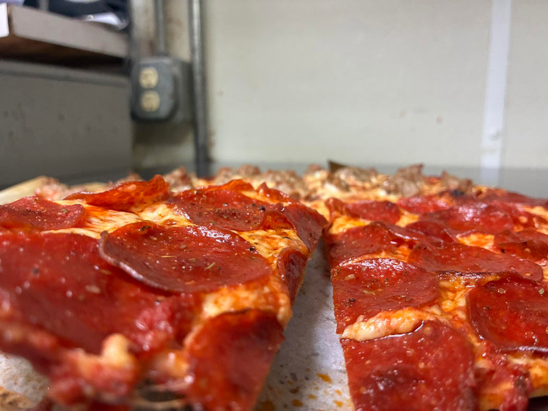 Pizza catering order from Dudley's in Cannon Falls