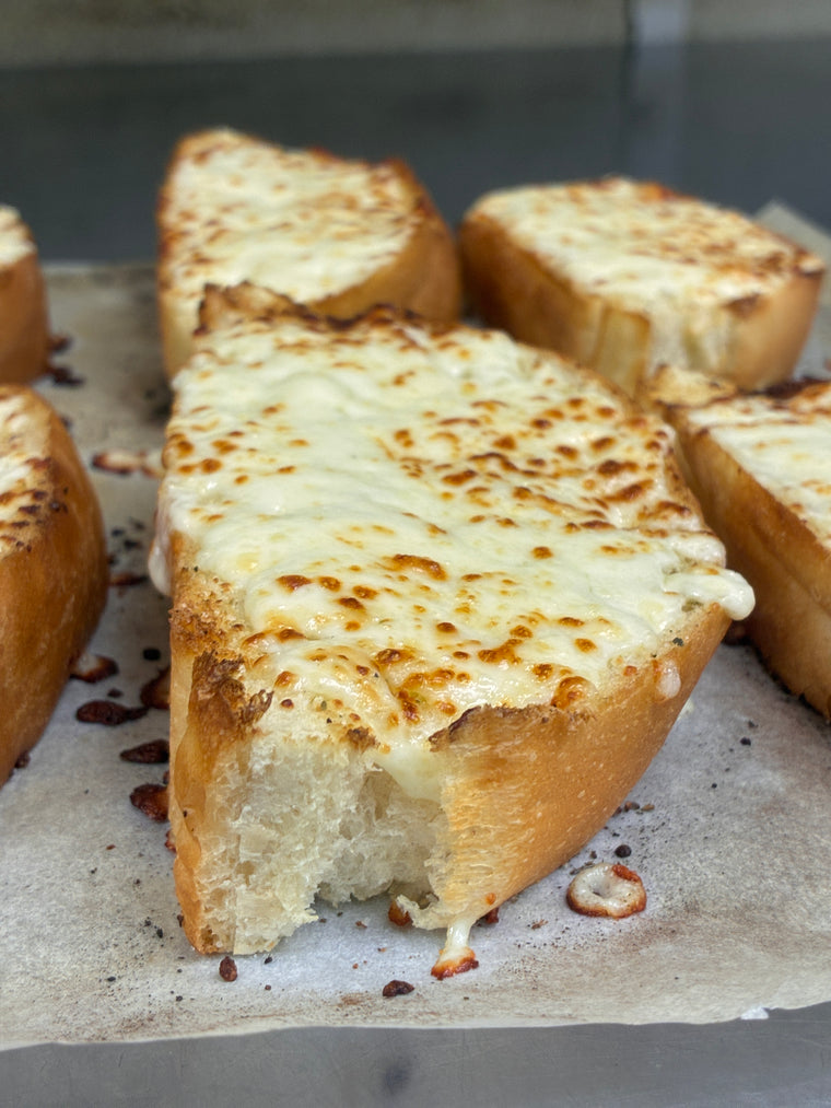 Garlic cheese bread at Dudley's Pizza in Cannon Falls.