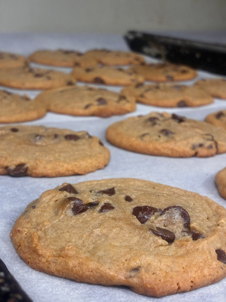 Chocolate chip cookies at Dudley's Pizza in Cannon Falls.