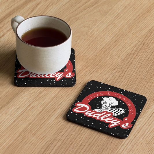 Dudley's Cork-back coaster